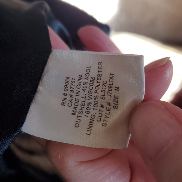 Billabong wool blend plaid blazer jacket - Picture 7 of 8